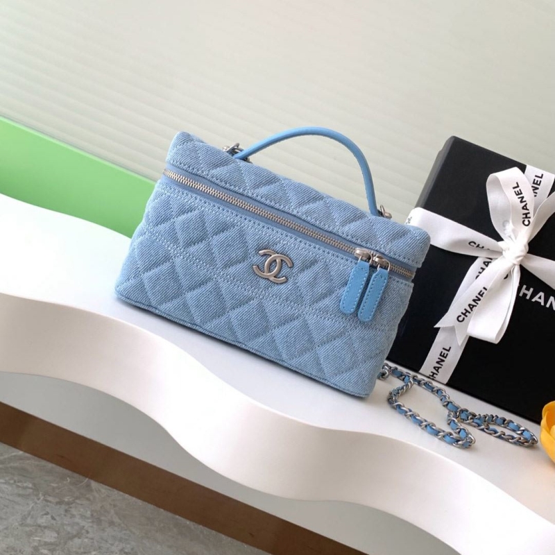 Ch*el cosmetic bags